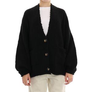 CARDIGAN 3 BOTTONI NERO